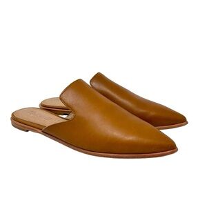 Madewell The Gemma Leather Mule Size 8.5